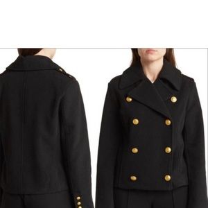 Rebecca Minkoff cropped military style jacket